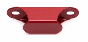 FabSpeed, tow hooks, tie downs, red powder coating, Porsche GT4 Cayman