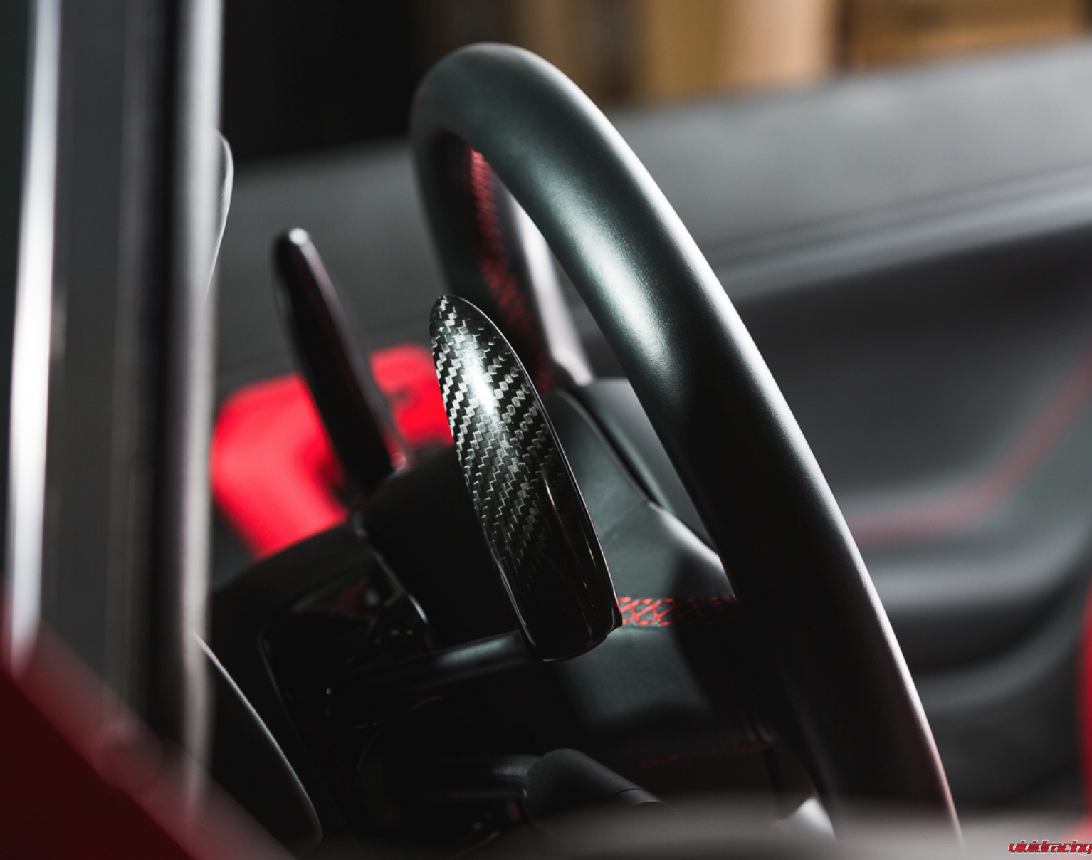 Lamborghini Gallardo, Agency Power, carbon fiber, paddle shifter extensions