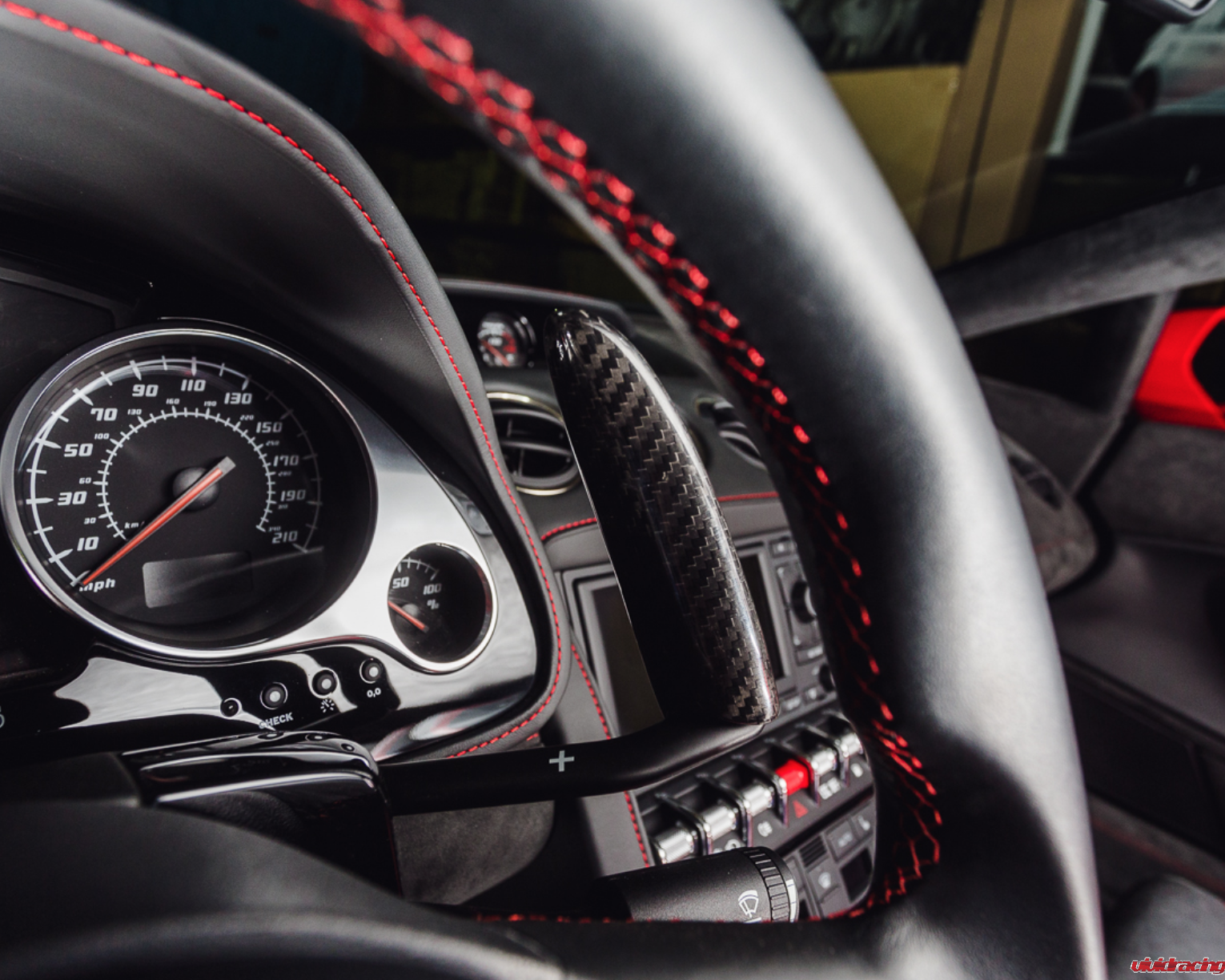 Lamborghini Gallardo, Agency Power, carbon fiber, paddle shifter extensions