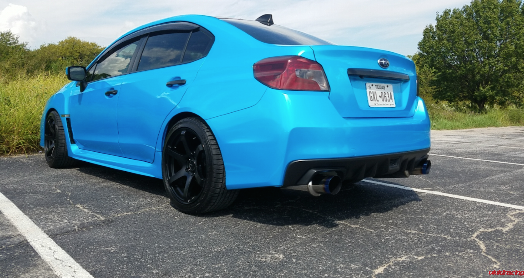 Enkei, Seibon, Fortune Auto, Subaru WRX, STI, hyper blue, Invidia, exhaust, wheels