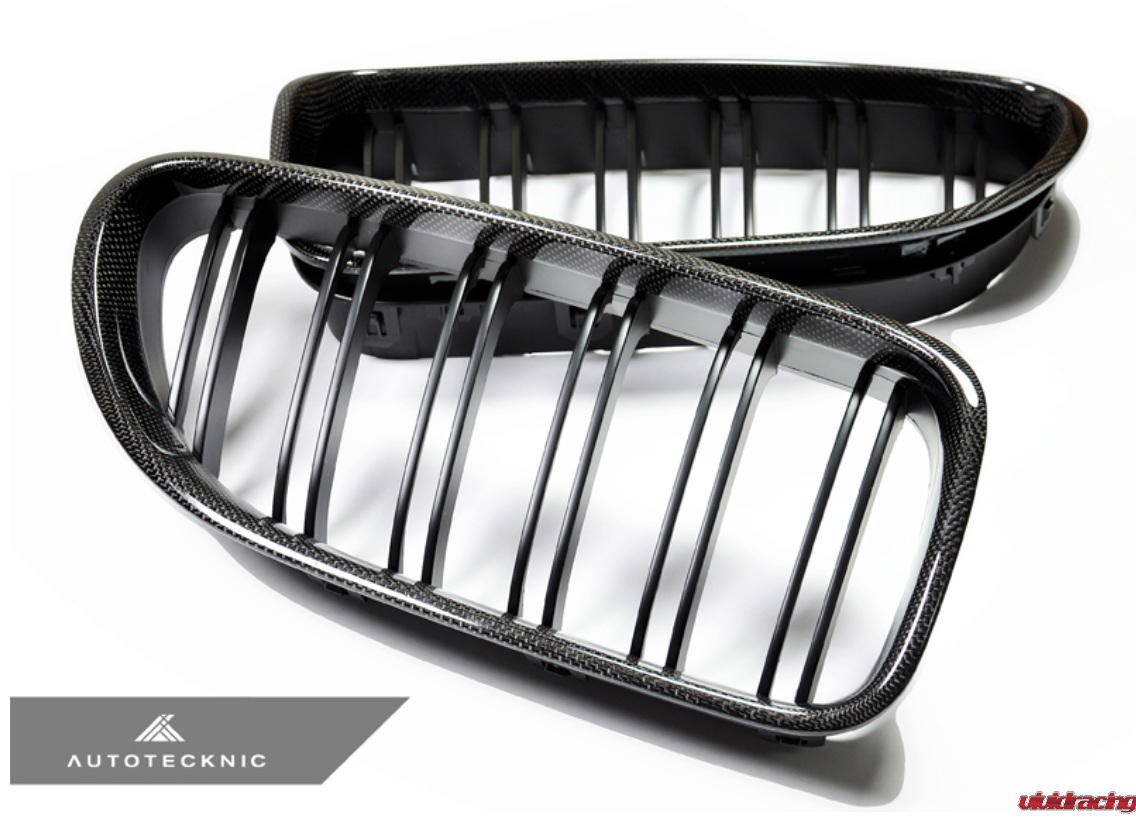 AutoTecknic, carbon fiber, dual-slat front grille, BMW, M6, F06, F12, F13