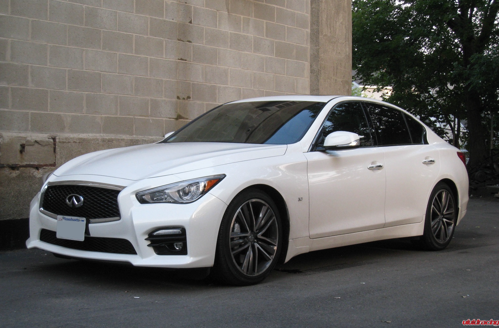 Tanabe, lowering springs, NF210, Infiniti Q50 Red Sport 400 AWD