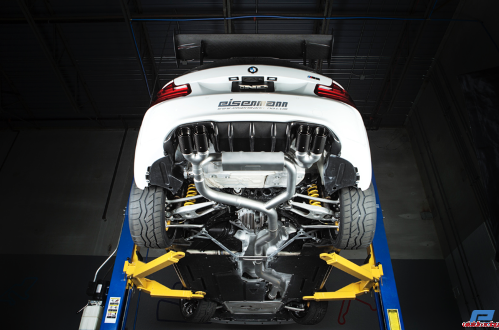 Eisenmann sport exhaust, BMW M2 F87, carbon fiber, turbo