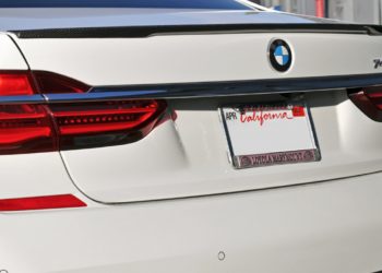 AutoTecknic Carbon Fiber Trunk Lip Spoiler Now Available for BMW 7-Series
