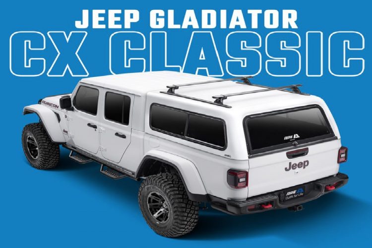 A.R.E. Truck Accessories Releases Truck Caps for the Jeep Gladiator