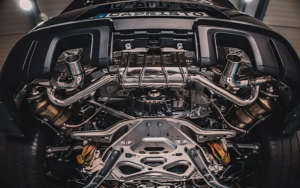 Capristo valved exhaust for Porsche 718 GT4RS