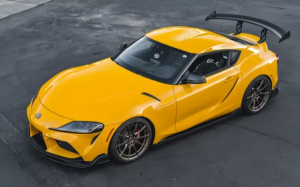 VR Aero Carbon Fiber GT Wing on a Toyota Supra