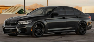 Black 2018 BMW M5