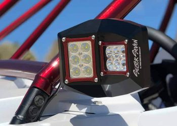 Sector Seven UTV Side Mirrors With 8,000 Lumen Of LED Power