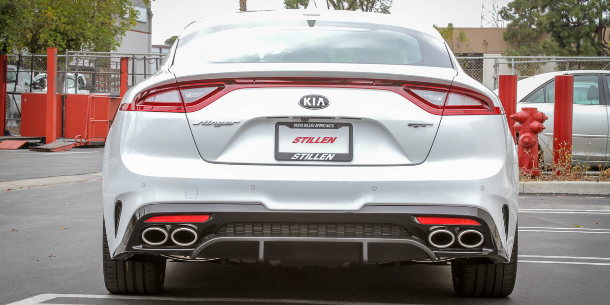 Now Available: Stillen Front Lip and Rear Diffuser for Kia Stinger GT ...
