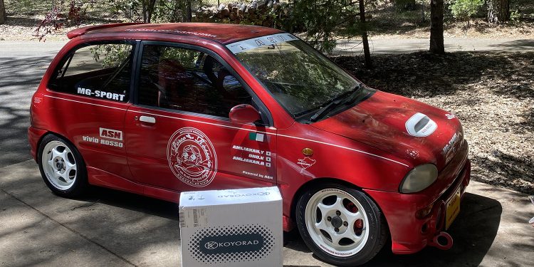 1993 Subaru Justy Vivid Racing modifications