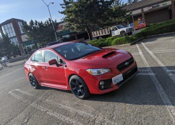 2016 Subaru STI Vivid Racing modifications