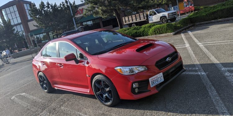 2016 Subaru STI Vivid Racing modifications