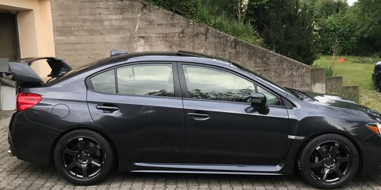 2017 Subaru STI Vivid Racing modifications