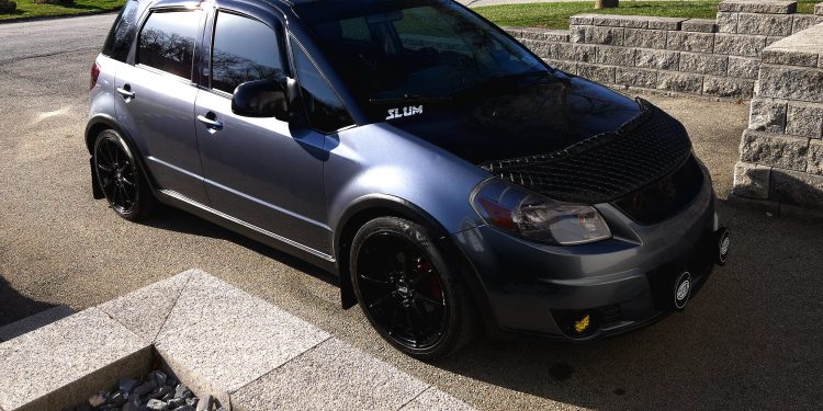 2009 Suzuki SX4 Vivid Racing modifications