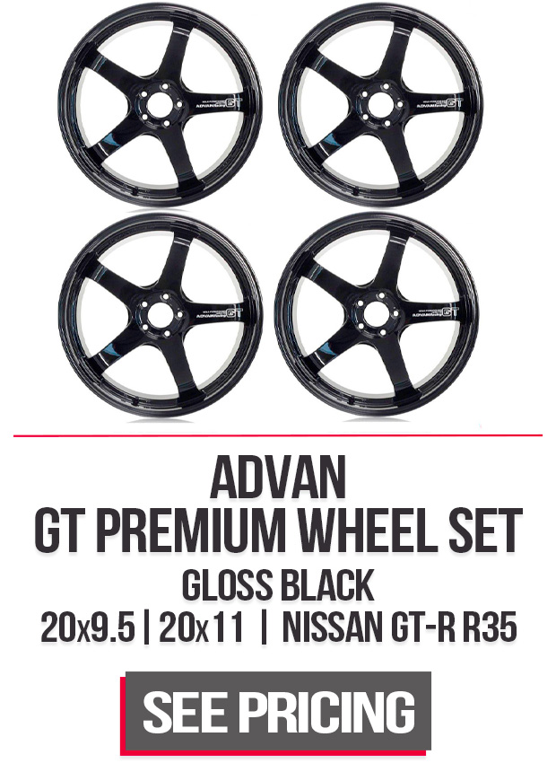 Advan GT Premium Wheel Set 20x9.5 | 20x11 Racing Gloss Black