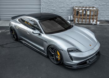 Porsche Taycan Aero Kit – In FORGED Carbon Fiber from VR Aero