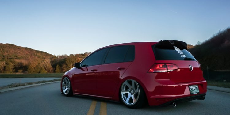 2015 Volkswagen GTI MK7 Vivid Racing modifications