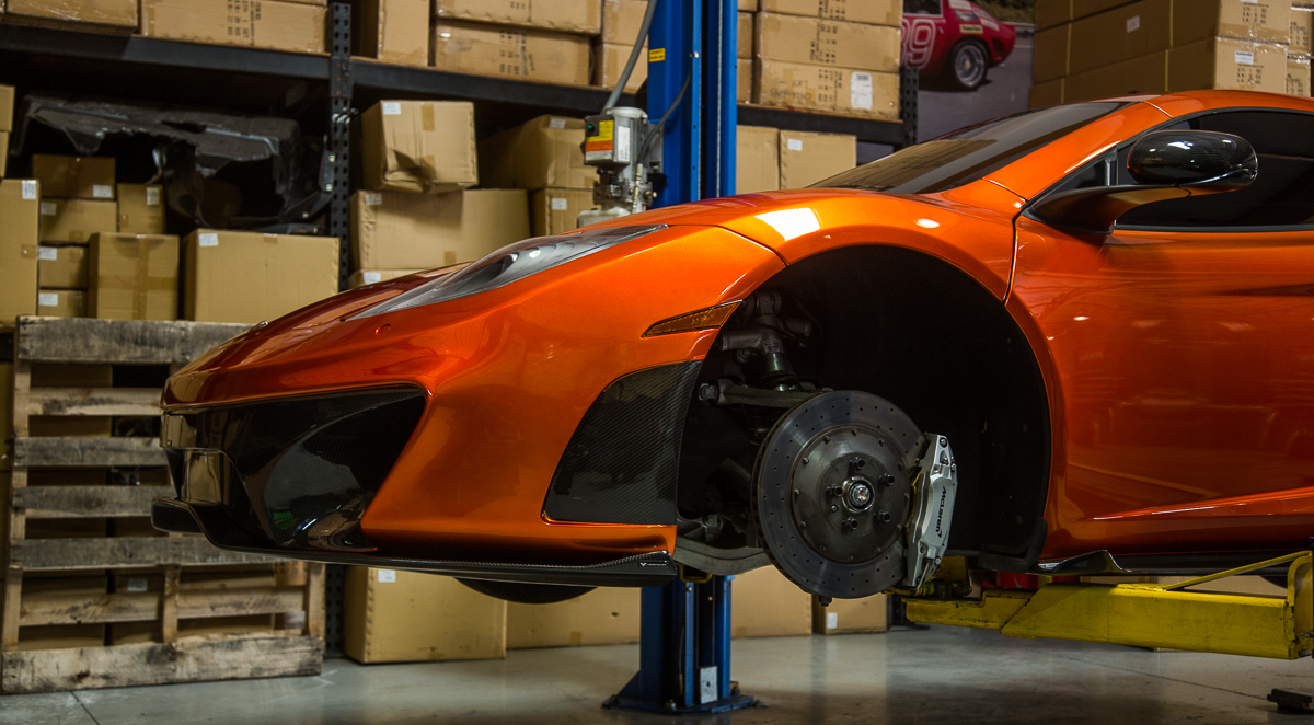 Project McLaren MP4-12C Vorsteiner Carbon Fiber Aero Upgrade