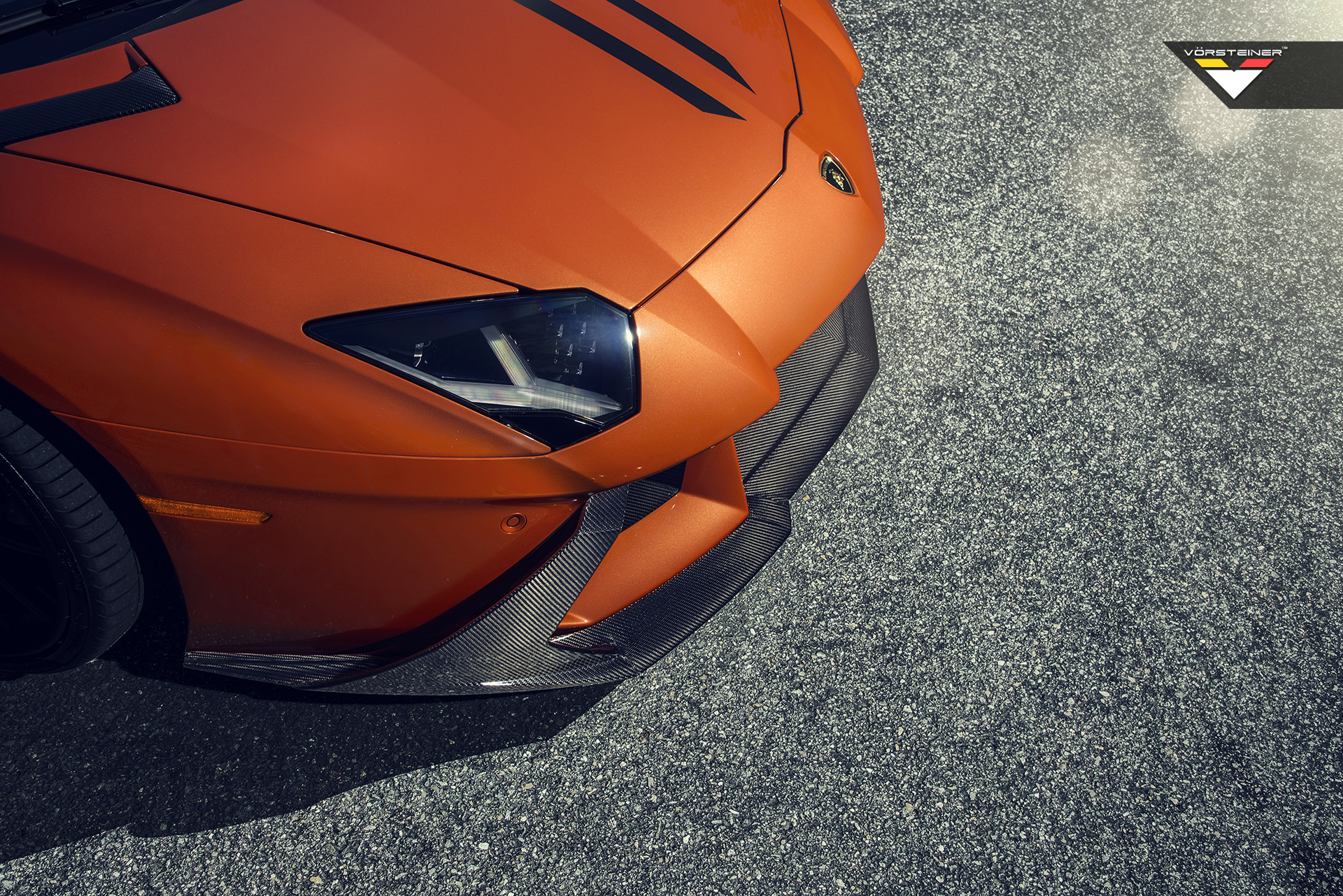 The New Zaragoza Front Spoiler for the Lamborghini Aventador-V