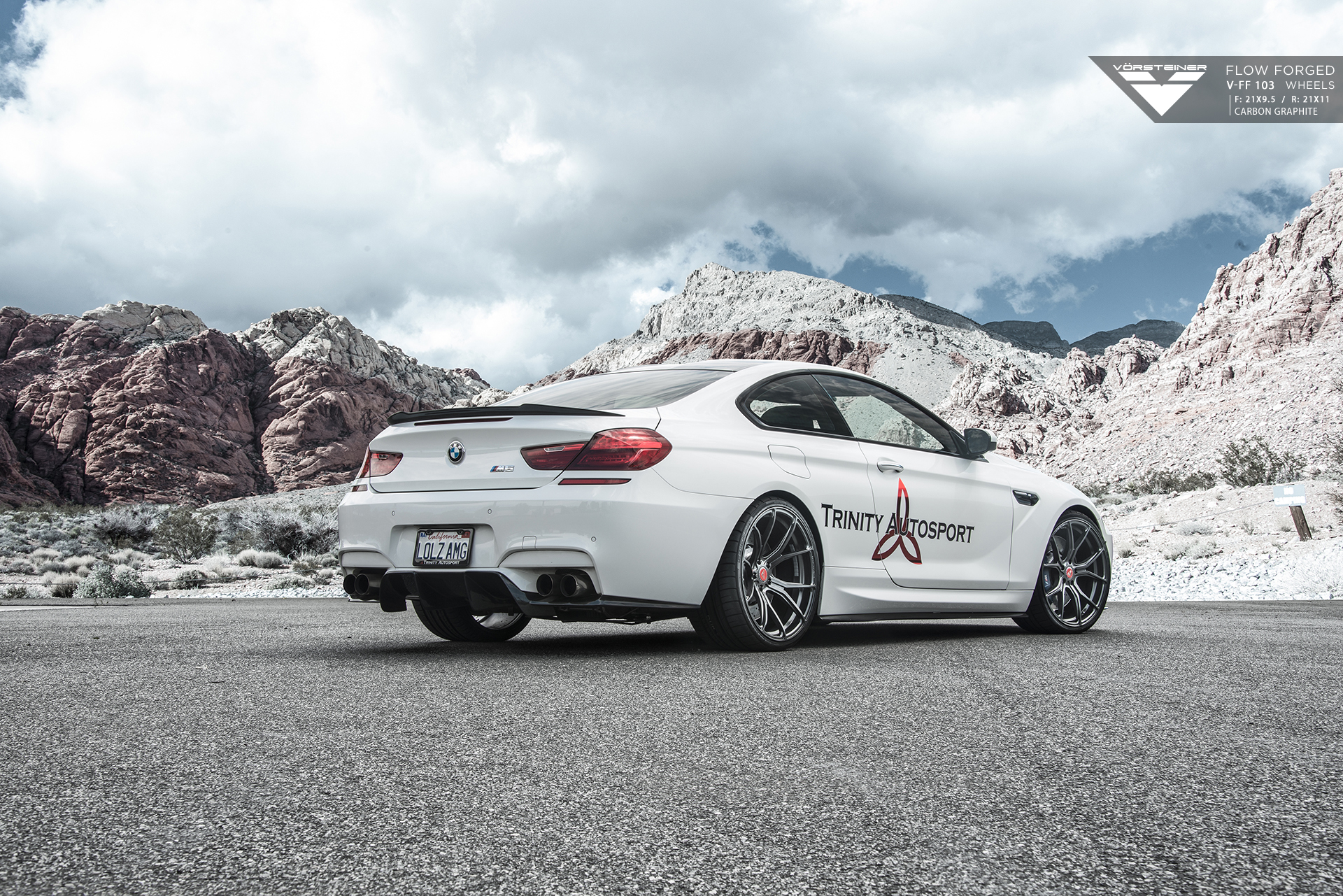 Vorsteiner BMW M6 on Flow Forged V-FF 103 and Aero Program