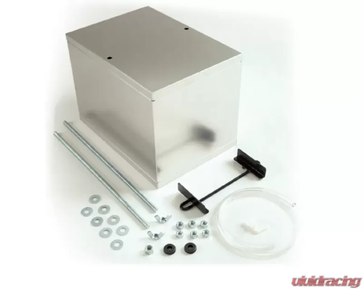 A universal battery relocation kit with hardware