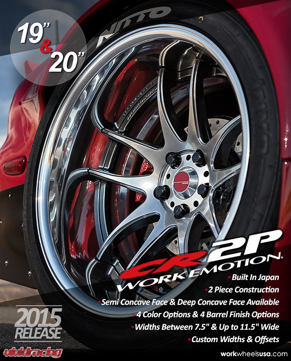New WORK Wheels Emotion CR 2P Available for Pre-Order!!