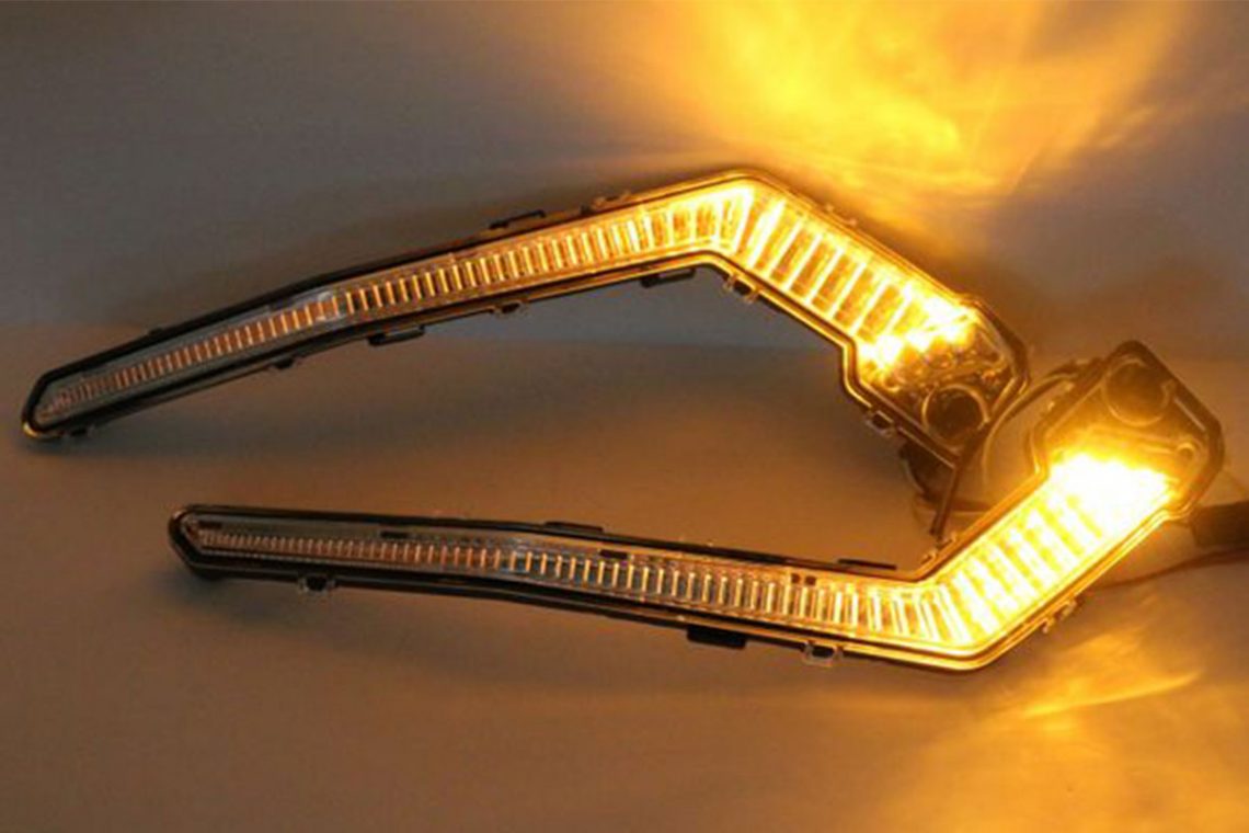 New XTC Front Turn Signature Lights for CanAM Maverick X3 Vivid