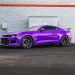 Purple Camaro ZL1 with VR Forged D05 Gloss Black 20 Inch Wheels