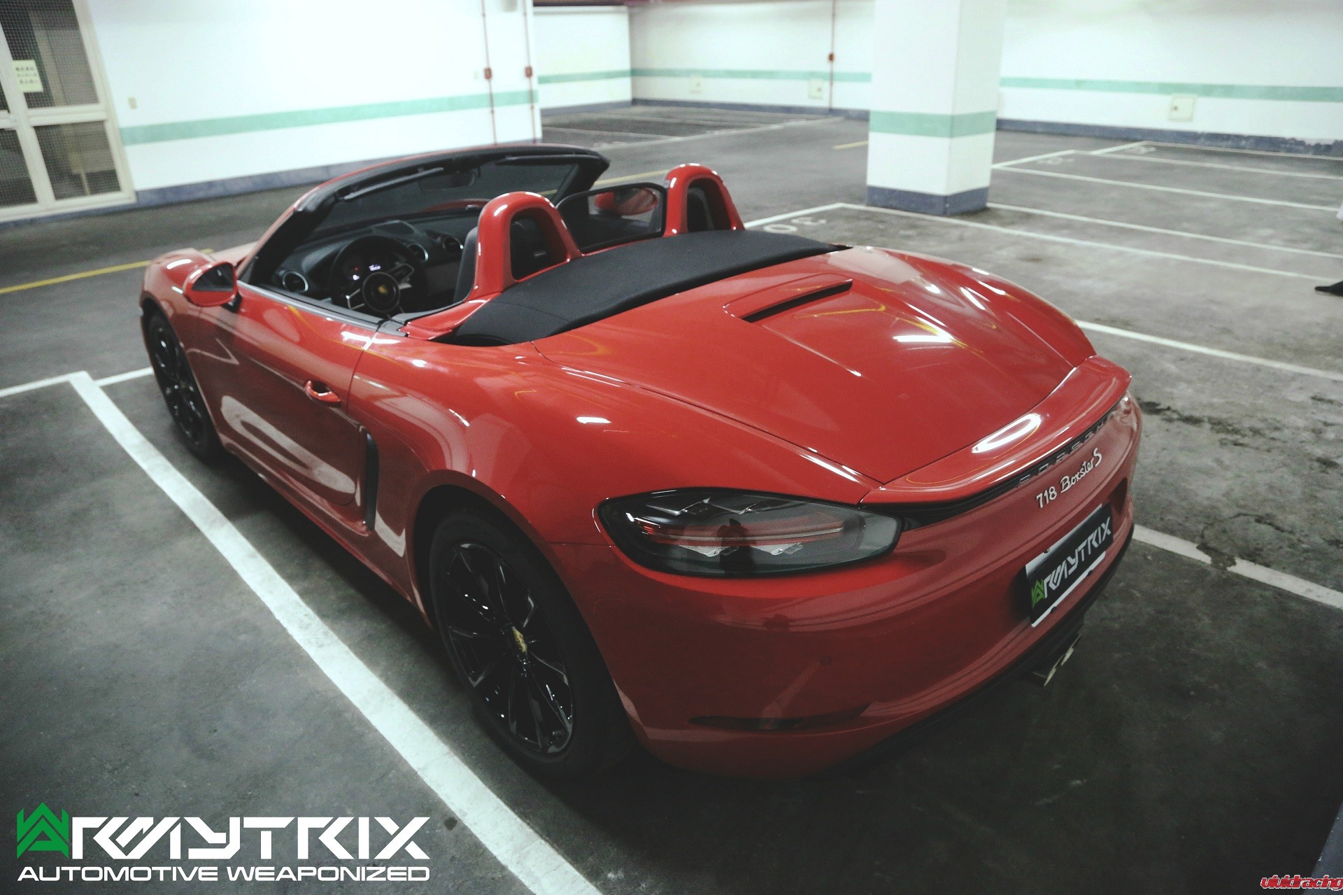 Armytrix, valvetronic exhaust, Porsche 718 Boxster S