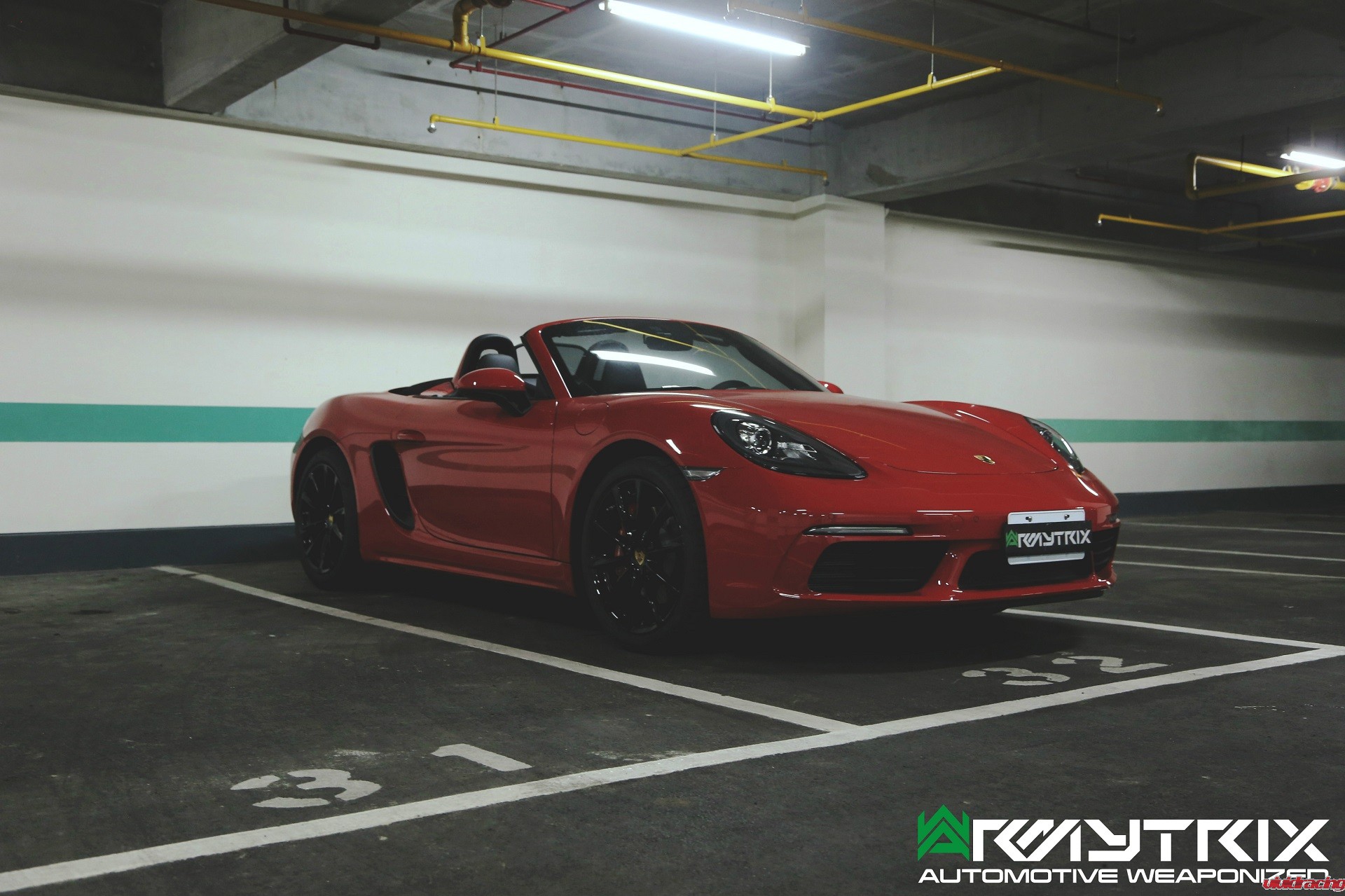 Armytrix, valvetronic exhaust, Porsche 718 Boxster S