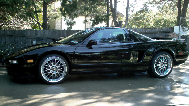 NSX Freshly Fitted with Work Wheels VS XX