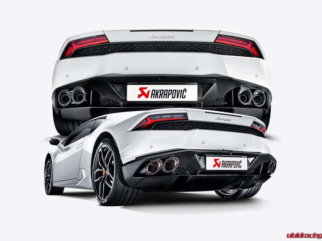Akrapovic Titanium Exhaust on the Lamborghini Huracan is Pure Exhaust Porn!