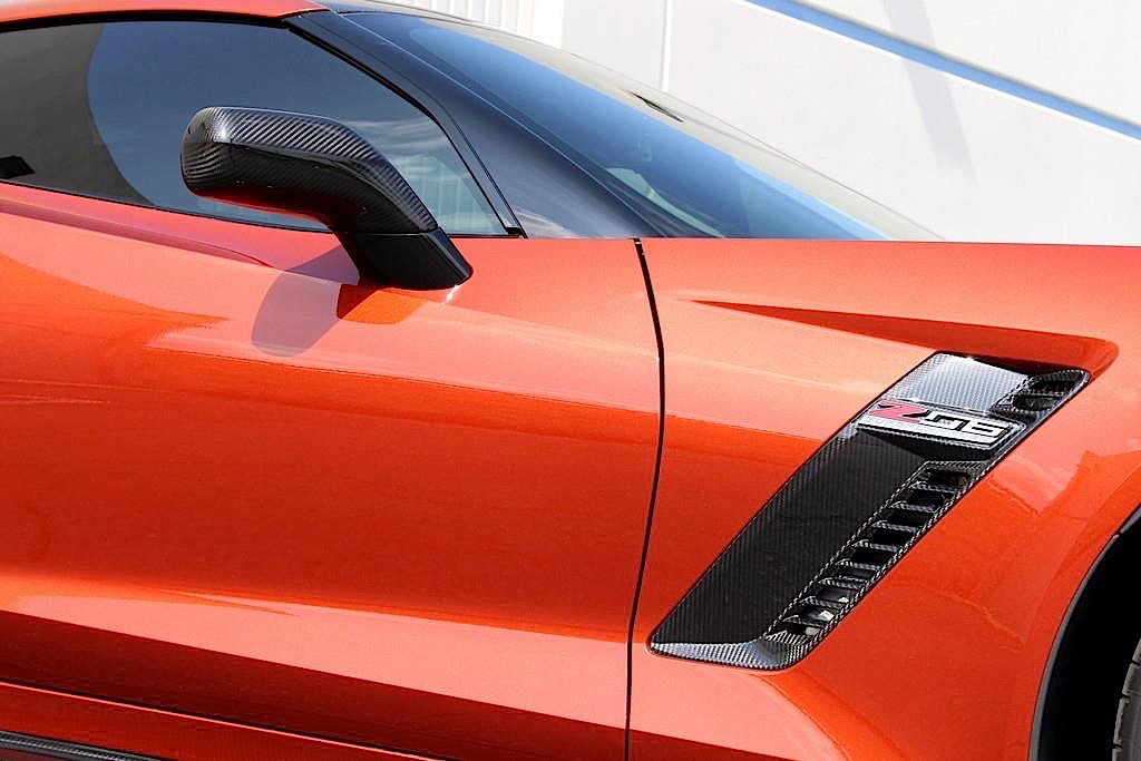 APR Carbon Fiber Fender Vent C7 Corvette Z06