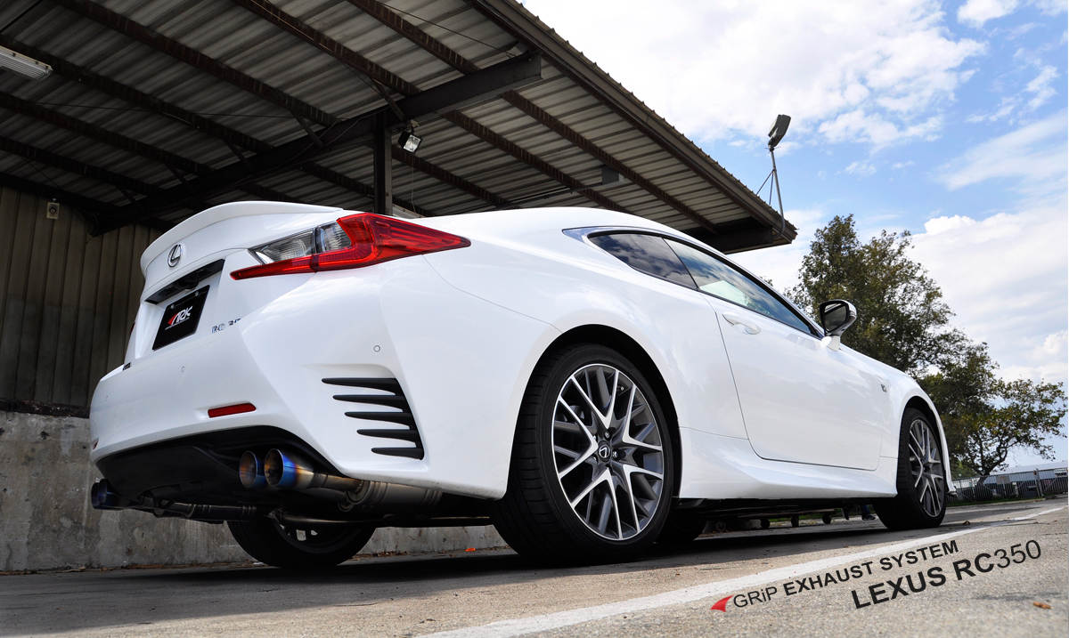 ARK GRiP Exhaust for Lexus RC 350 Released