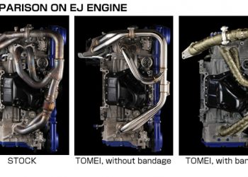 Tomei Expreme Evolution: Now Includes Titan Exhaust Wrap
