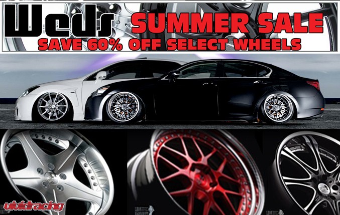 Weds Summer Sale!! Save up to 60% off Select Wheels!