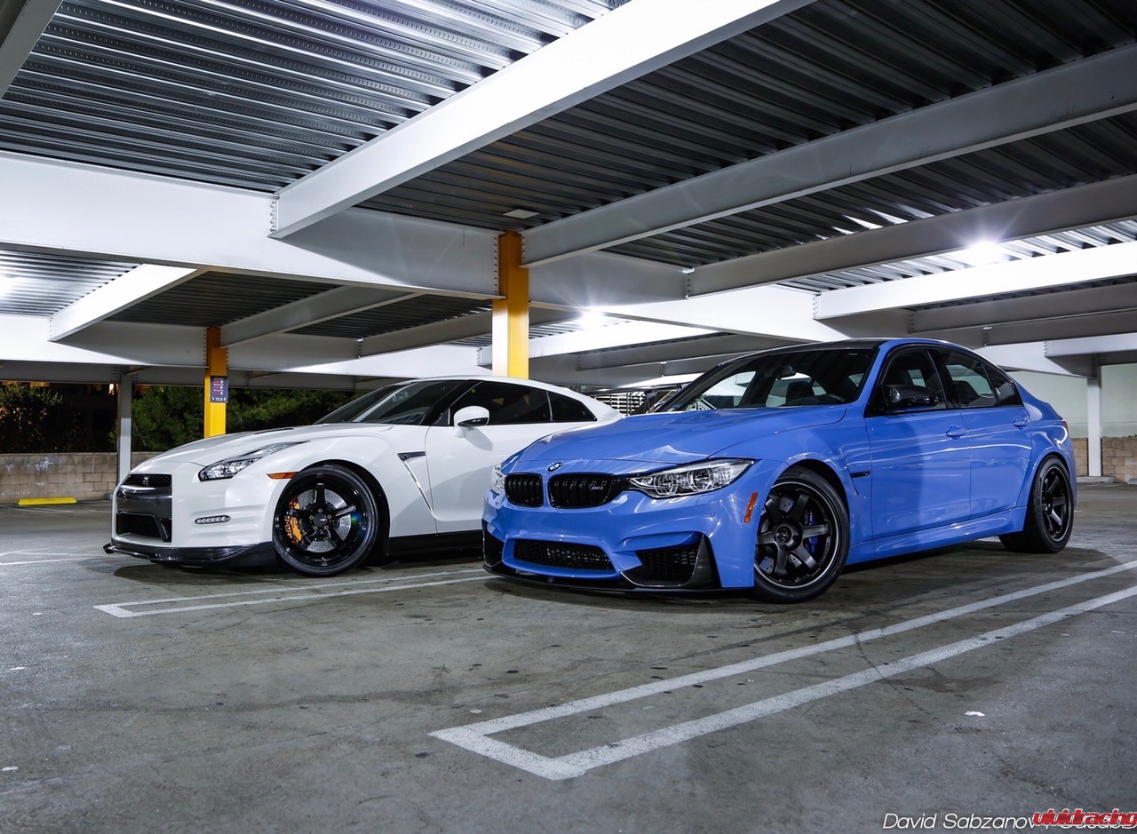BMW F80 M3, Nissan R35 GTR