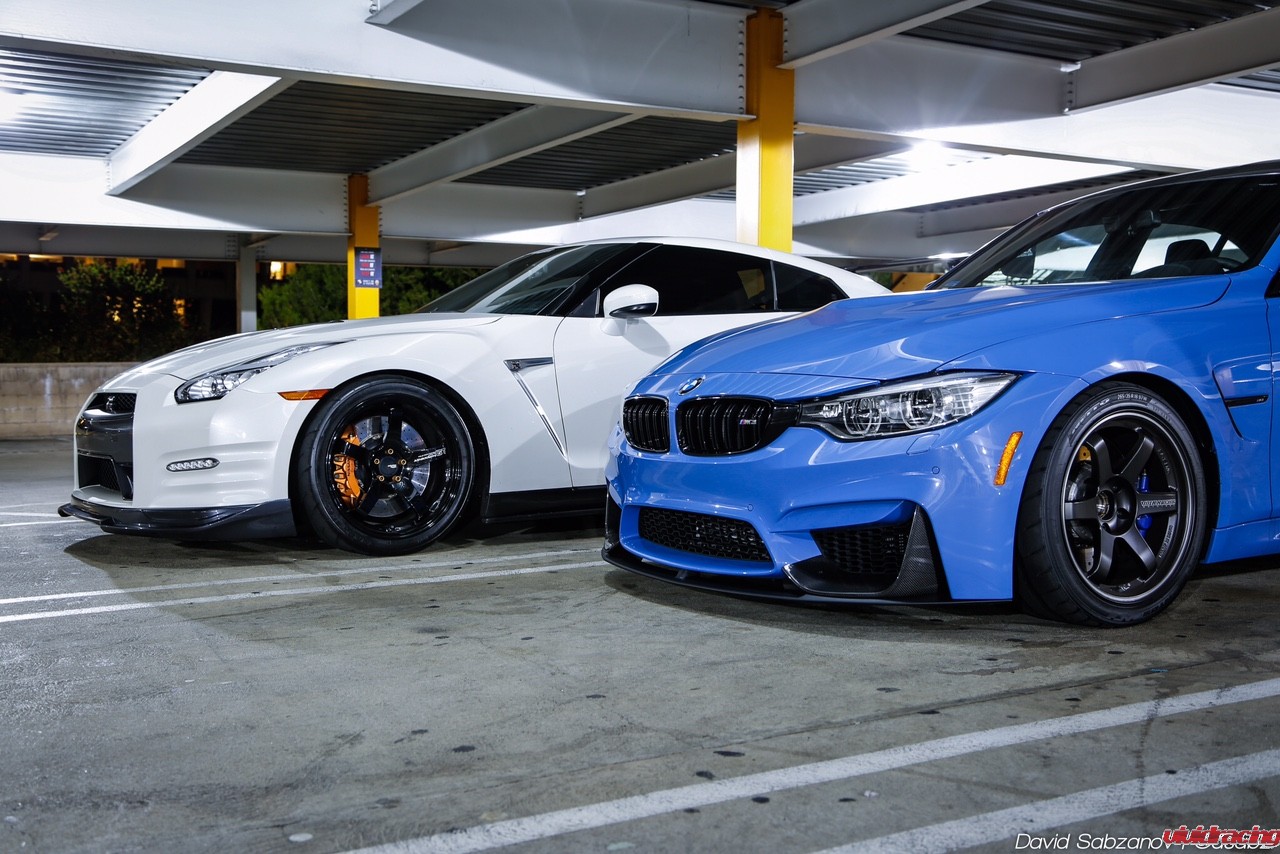 BMW F80 M3, Nissan R35 GTR