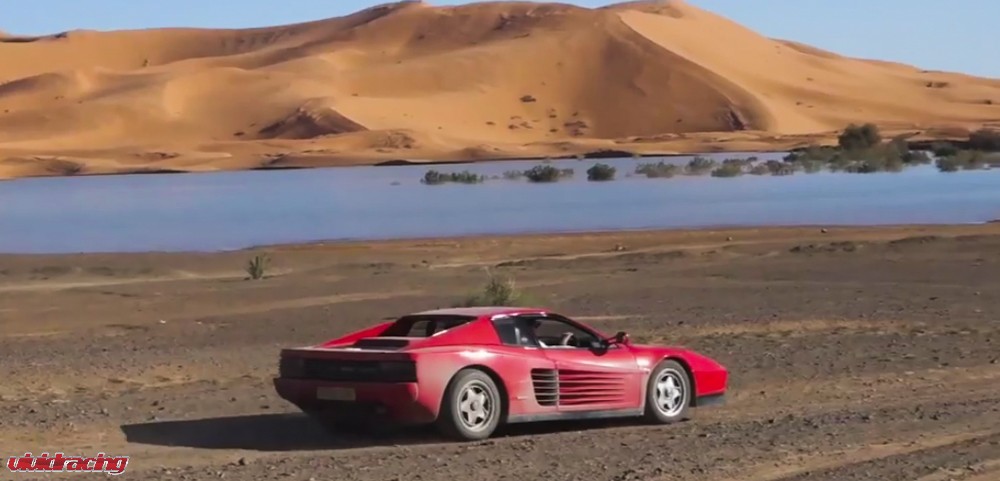 2,000 mile adventure to the Sahara desert in a Ferrari Testarossa?!