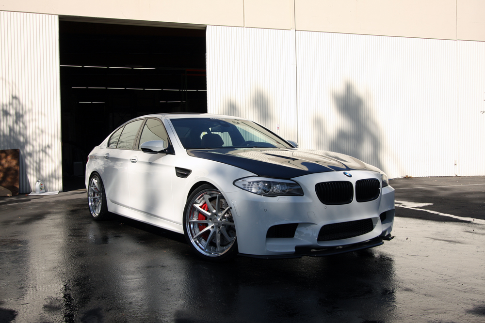 SEMA Spoiler Alert – BMW M5 F10 for Seibon Carbon