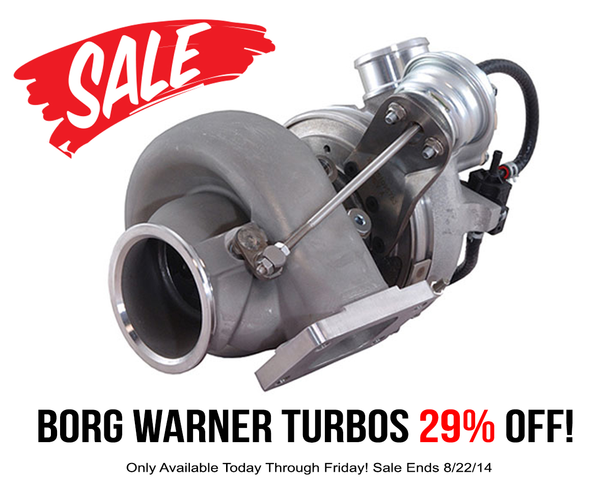 Sale!! Borg Waner Turbos 29% Off Retail!