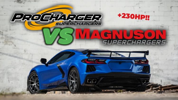 Corvette C8 Supercharger Comparison – Magnuson vs ProCharger
