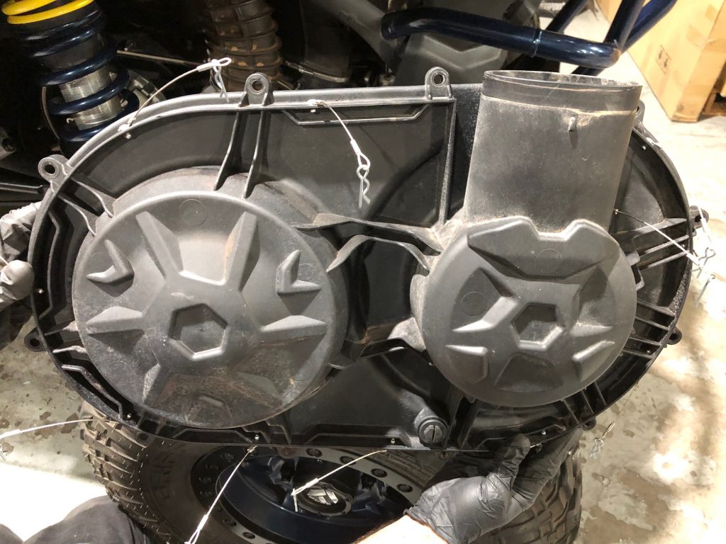 Quick Release Clutch Cover Pin Kit Installation on a CanAm X3 Vivid