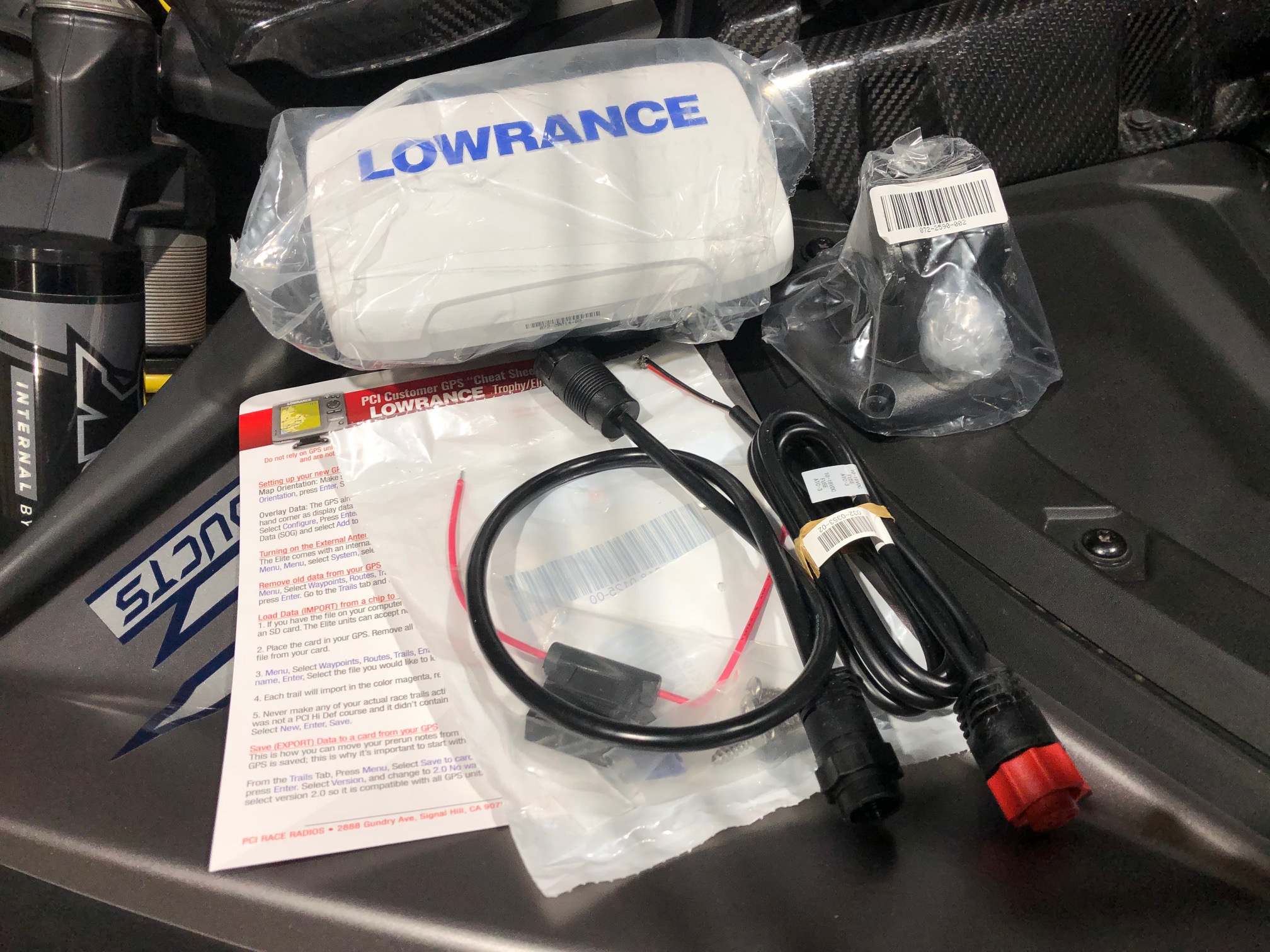 Lowrance Elite 5 Ti GPS Installation on a Can-Am X3 – Vivid Racing News