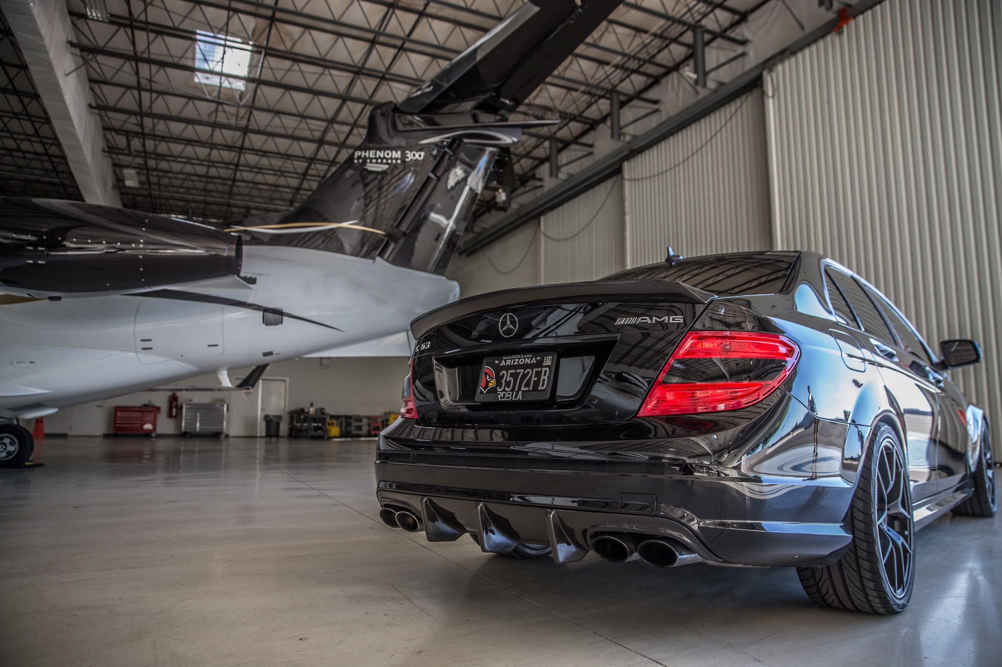 Private Jet and Mercedes C63 Carbon is a SURE Bet!