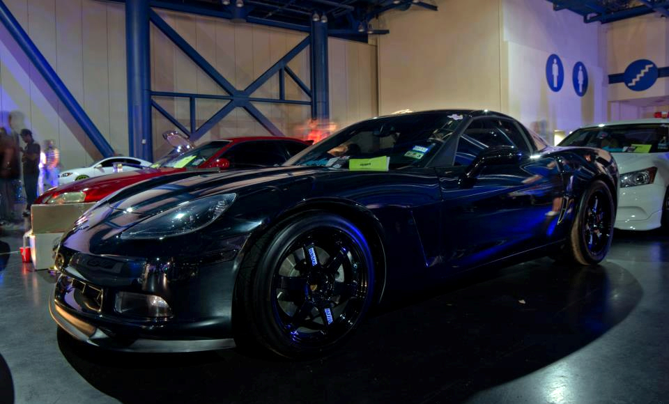 The Iconic Corvette Fitted with Volk Racing TE37