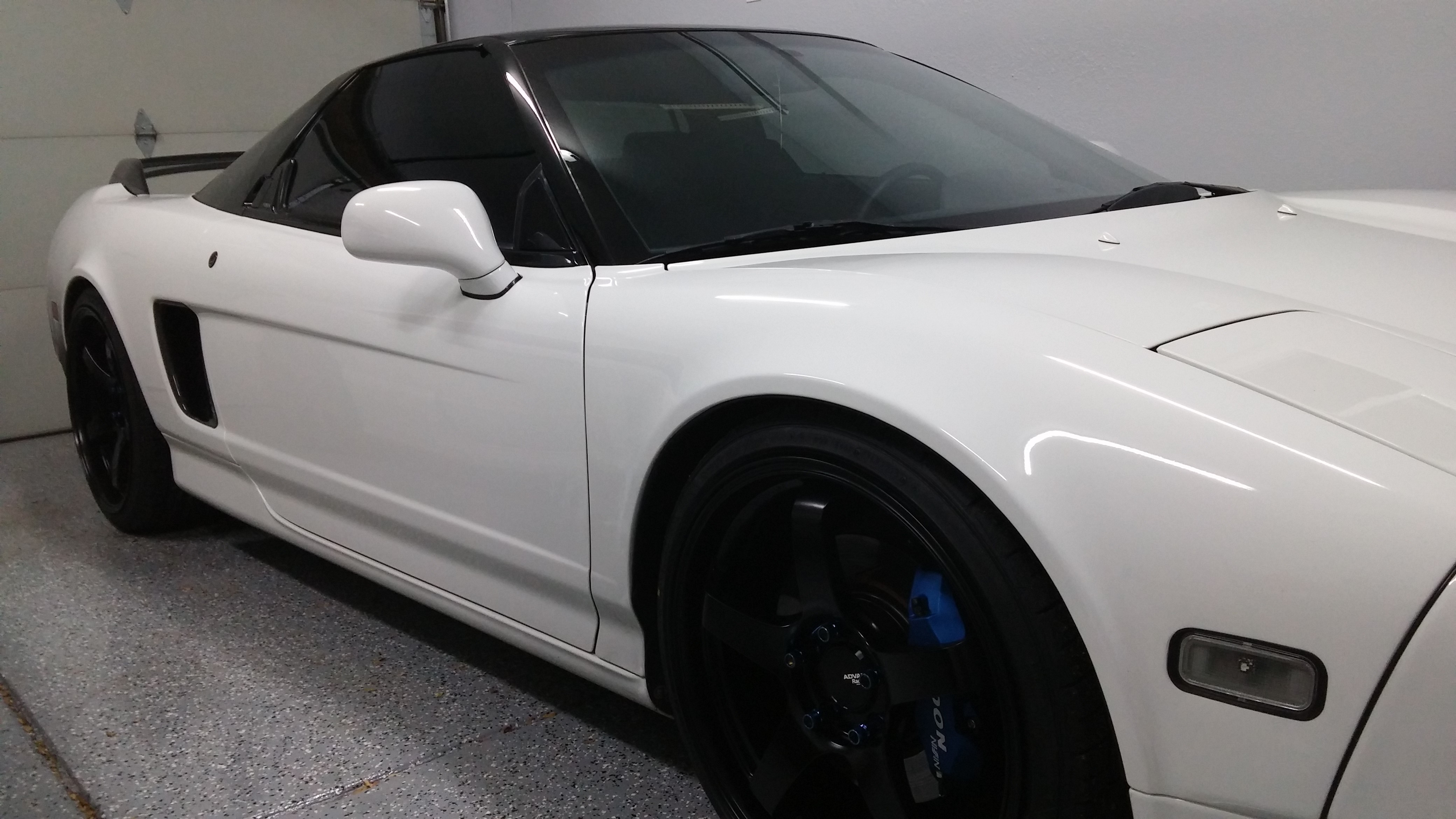 Acura NSX with Advan Wheels and Spoon Brakes