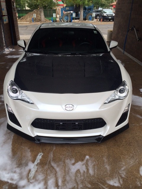 Scion FRS Gets a New Vented Seibon Hood