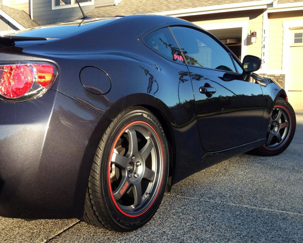 Subaru BRZ Equipped with Limited Edition TE37, BC Racing and Brembo